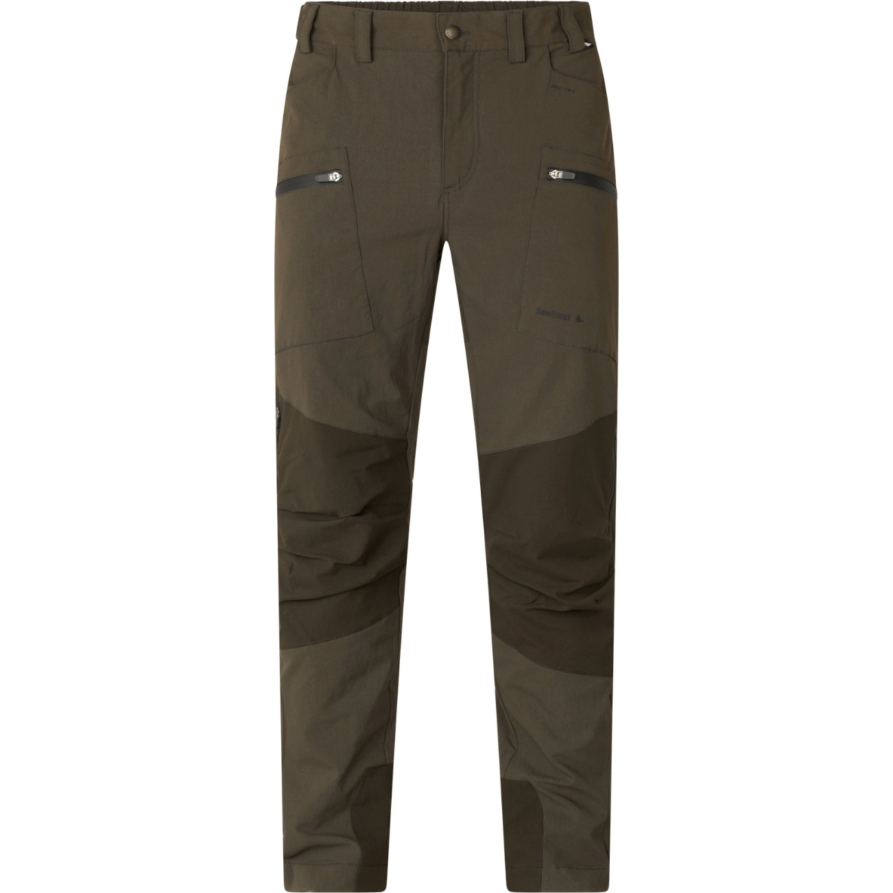 2026 Seeland Heren Spar Broek 408230036003 - Pine Green / Grizzly Brown